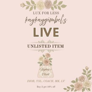 UNLISTED ITEM